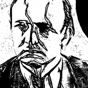 Illustratives Porträt auf Basis eines Fotos von Wieslaw Brudziński
